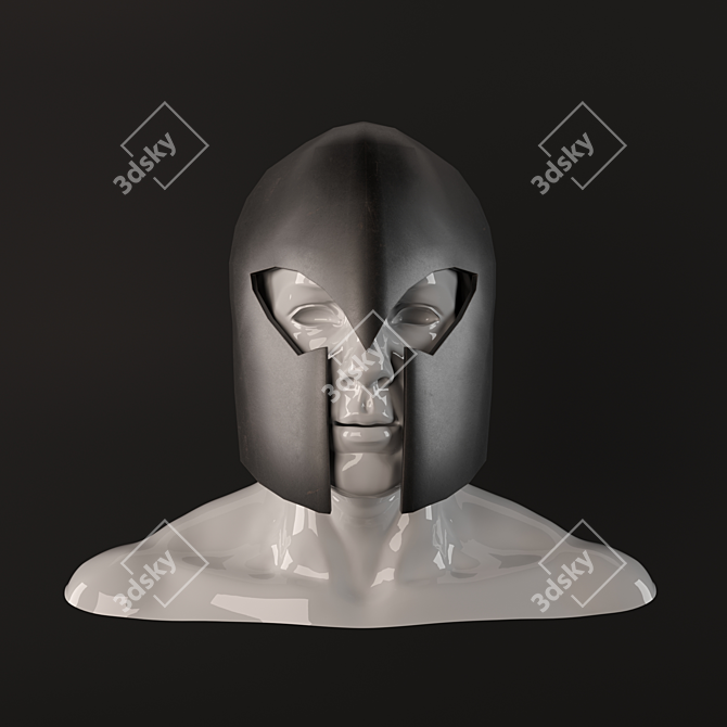 Modern Warrior Helmet Pack 3D model image 4