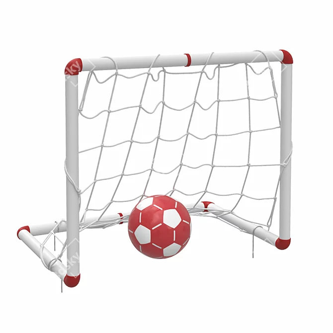 DFC Mini Soccer Goal Set 3D model image 1