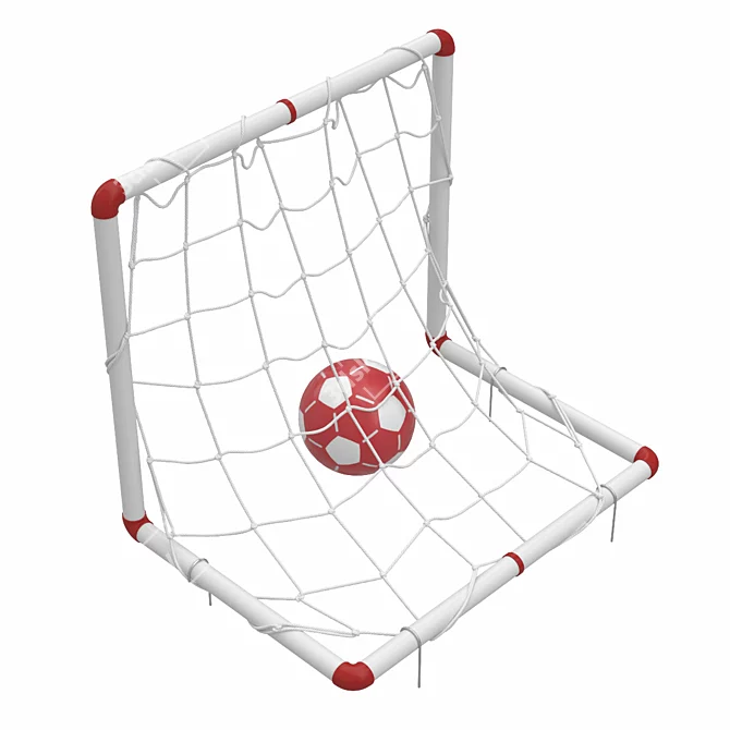 DFC Mini Soccer Goal Set 3D model image 3