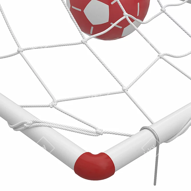 DFC Mini Soccer Goal Set 3D model image 5