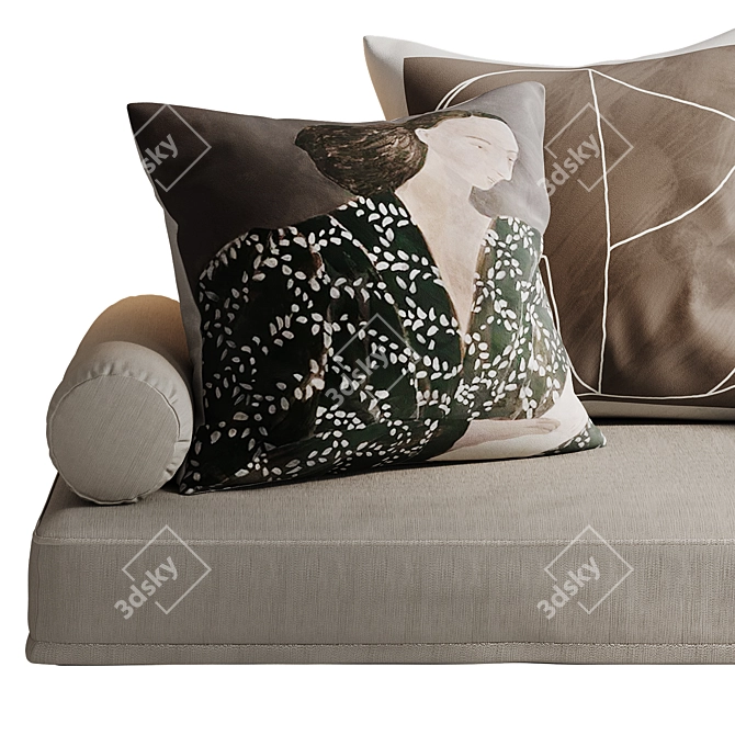 Medicci Cushion Set | Decorative Lounge 3D model image 3