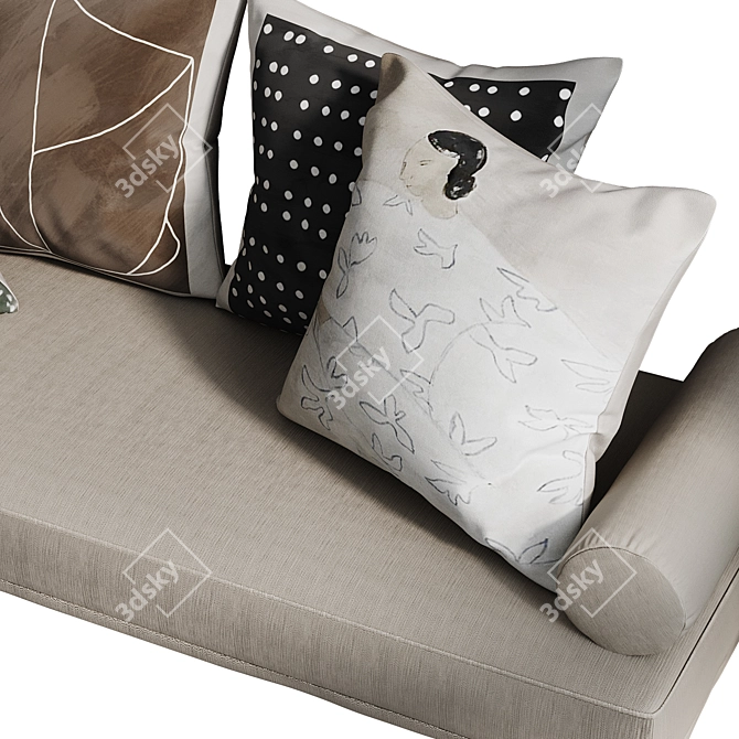 Medicci Cushion Set | Decorative Lounge 3D model image 4