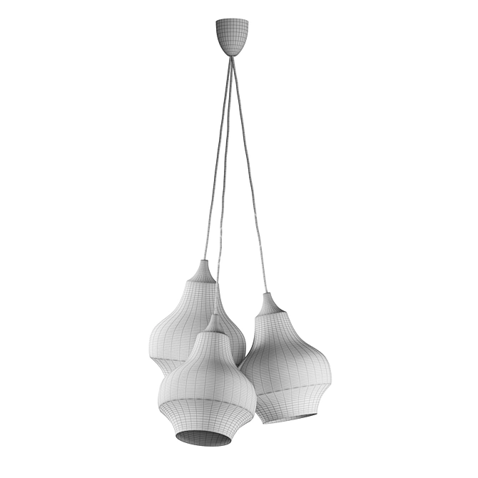 Modern Cirque Pendant Light, 22cm 3D model image 5