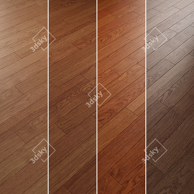 Oak Parquet 087 Bundle 3D model image 5