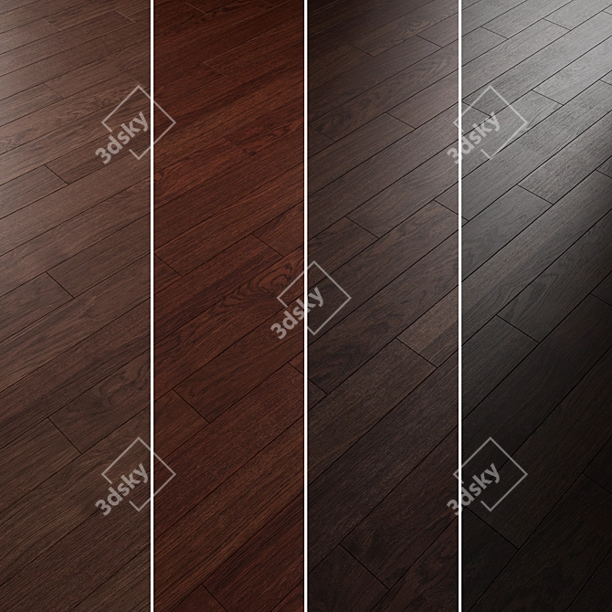 Oak Parquet 087 Bundle 3D model image 6