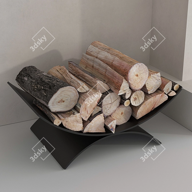 Romotop IMPRESSION 2G L Fireplace Set 3D model image 4