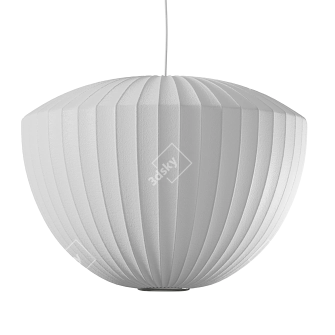 Modern Apple Bubble Pendant Light 3D model image 2