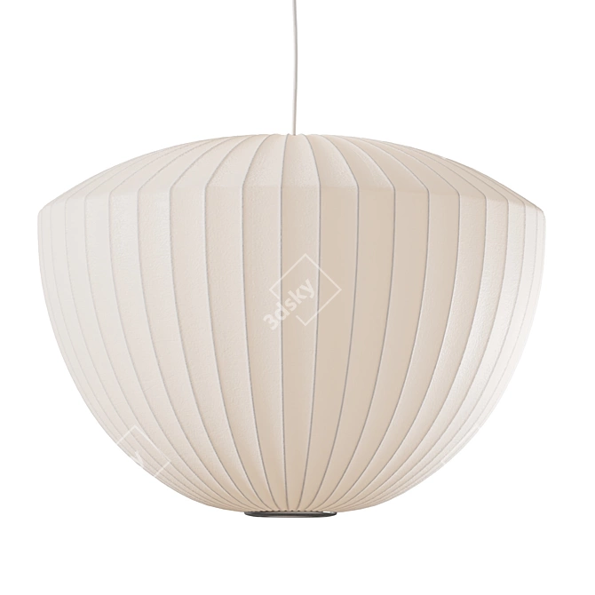 Modern Apple Bubble Pendant Light 3D model image 3