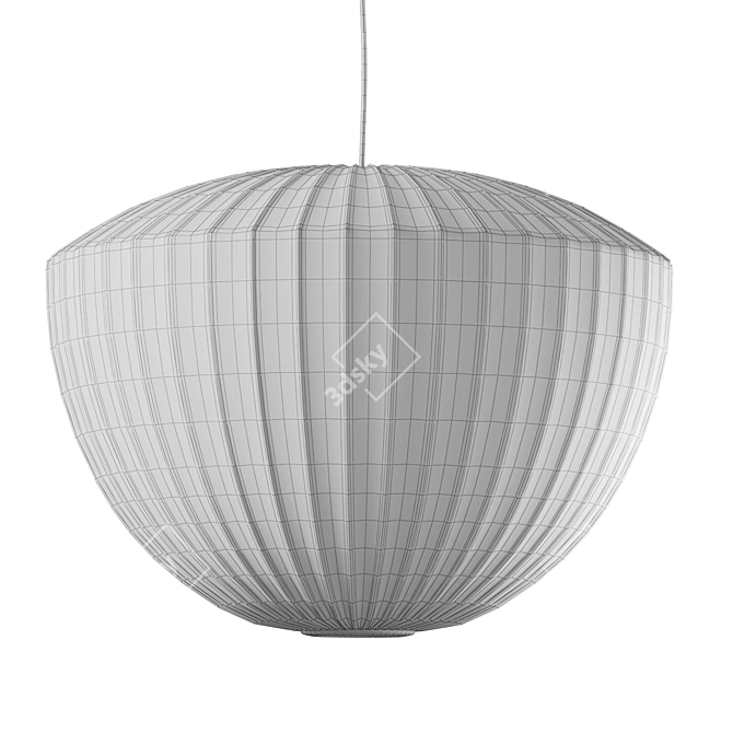 Modern Apple Bubble Pendant Light 3D model image 6