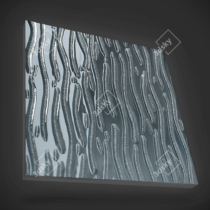 Glass 4K Textures Trio 3D model image 2