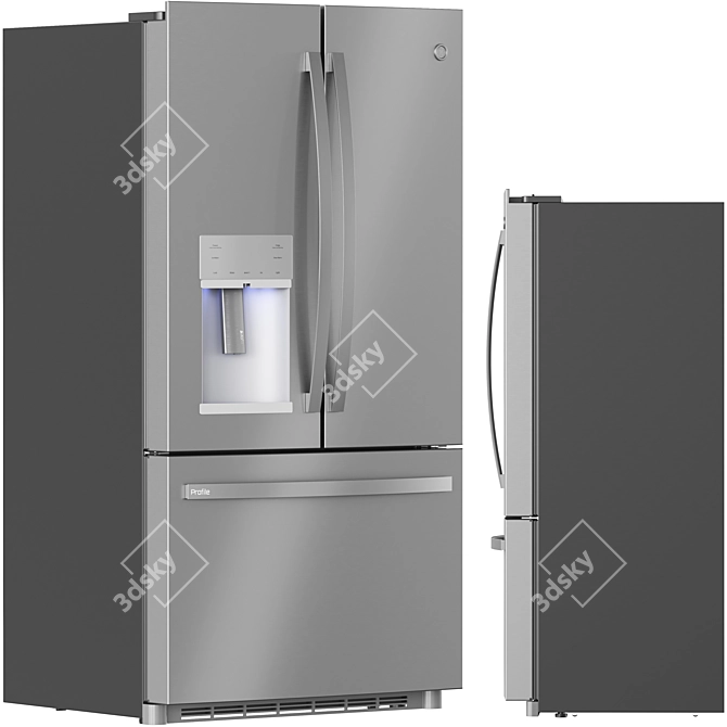 GE Kitchen Appliance Bundle 3D model image 6