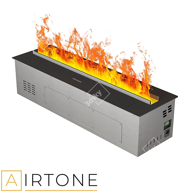 AIRTONE MISTY Steam Electric Fireplace 3D model image 1