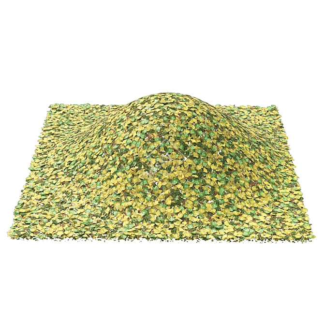 Autumn Leaf Pile Model 3D model image 4