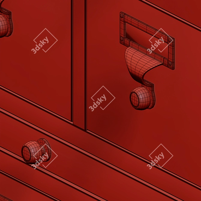 Catalog Storage Cabinet 3D model image 3