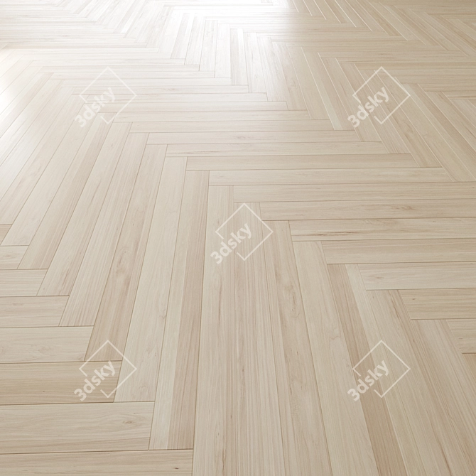  Oak Floor Texture Pack 3D model image 2