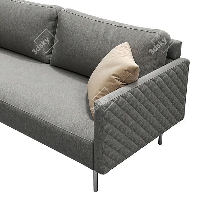 Modern Lisborn Sofa by Kaza 3D model image 3