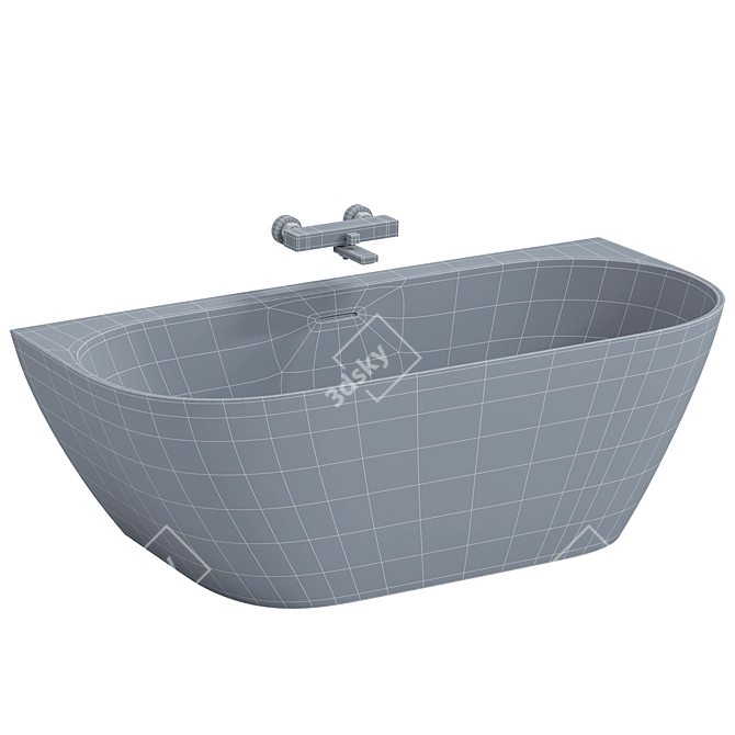 Salini Sofia Wall Bathtub 2014 3D model image 3