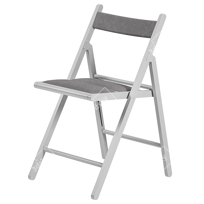 IKEA TERJE Folding Chair 430x780x490mm 3D model image 1