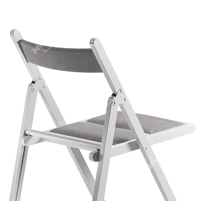 IKEA TERJE Folding Chair 430x780x490mm 3D model image 4