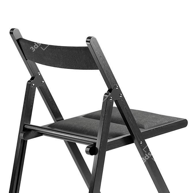 IKEA TERJE Folding Chair 430x780x490mm 3D model image 6