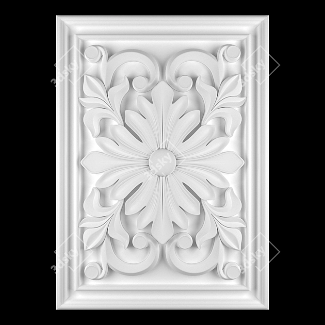 Modern 3D Ornament Design Kit 3D model image 2