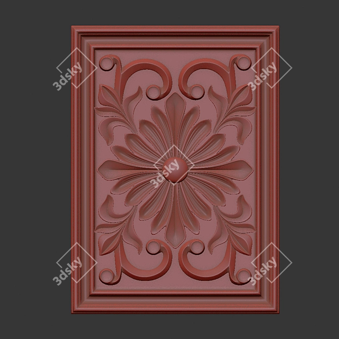 Modern 3D Ornament Design Kit 3D model image 7