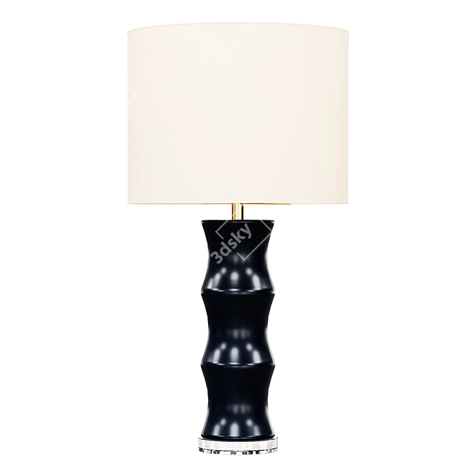 Ceramic Table Lamp - Elegant Lighting 3D model image 1