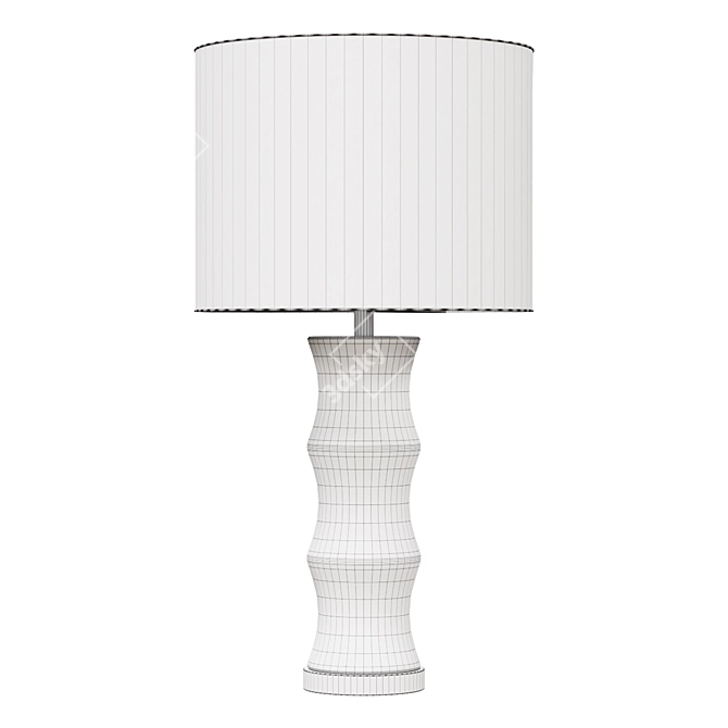 Ceramic Table Lamp - Elegant Lighting 3D model image 2