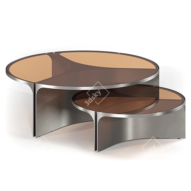 Gira Magazine Tables Set 3D model image 5