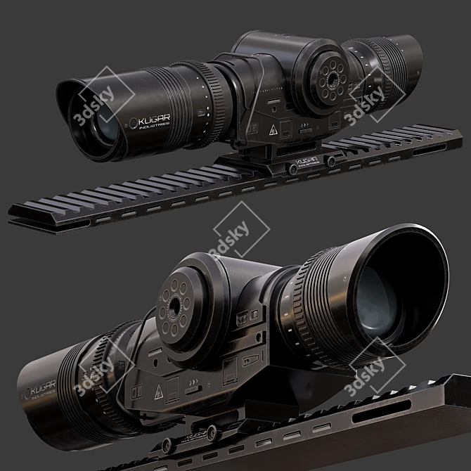 2016 Corona 3D Optical Sight 3D model image 1