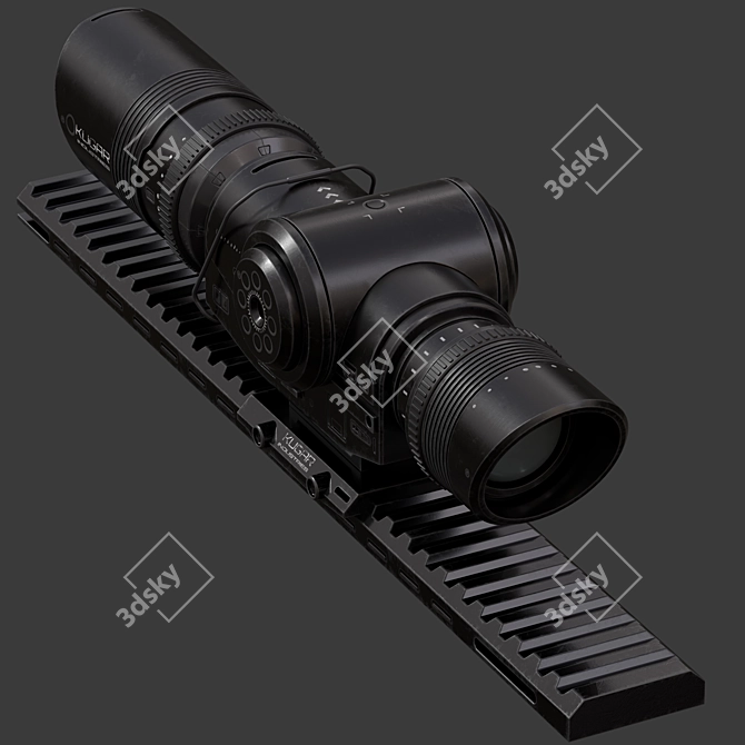 2016 Corona 3D Optical Sight 3D model image 5