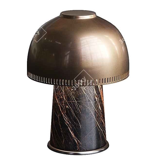 Raku SH8 Rechargeable Table Lamp 3D model image 1