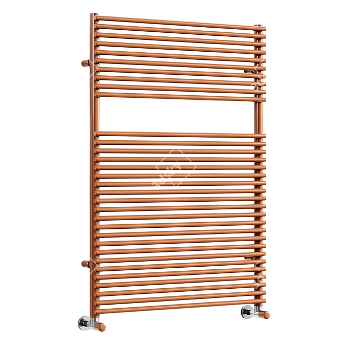  Sleek Steel Towel Warmer 3D model image 1