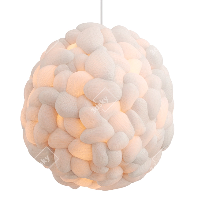 Merino Wool Popcorn & Cloud 3D model image 2