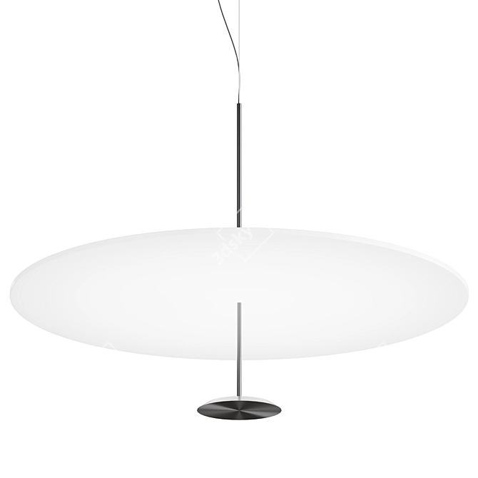 Radiant Glow Pendant Light 3D model image 3