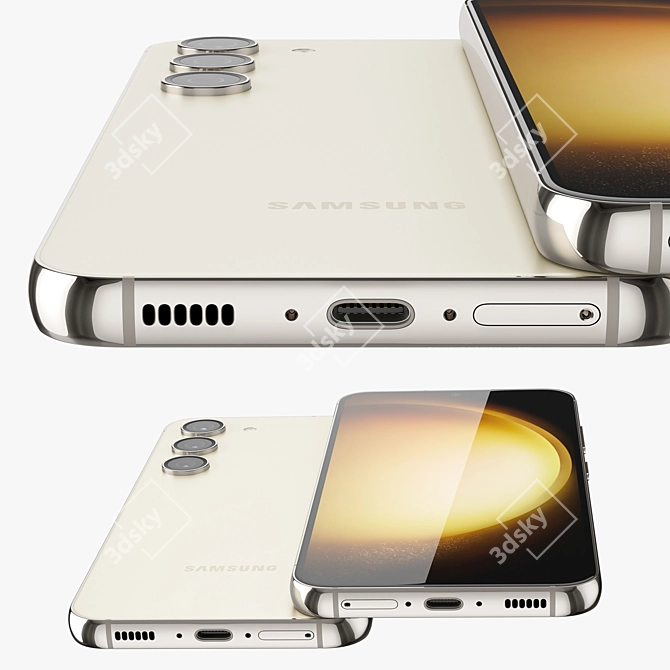 Advanced 3D Model Samsung Galaxy 3D model image 2