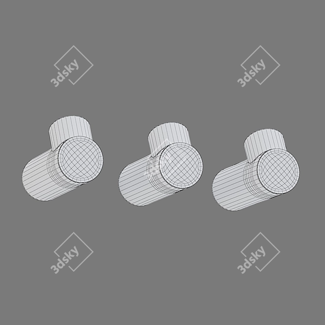 Ray LED Exterior Wall Light 3D model image 5