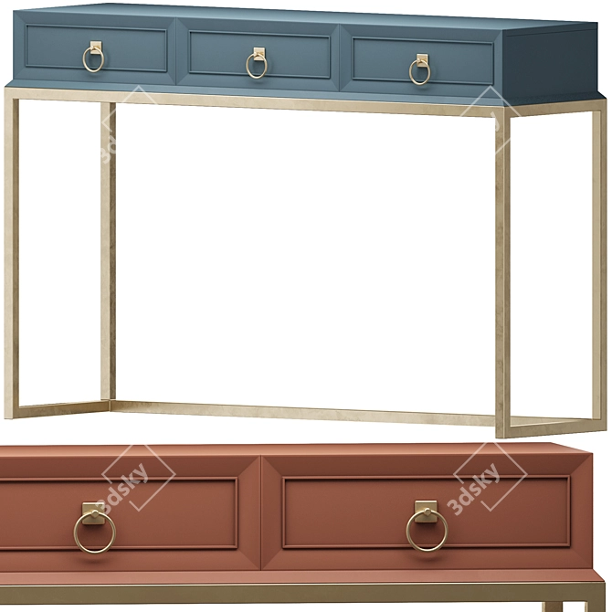  GLORIA Console by Cazarina 3D model image 1