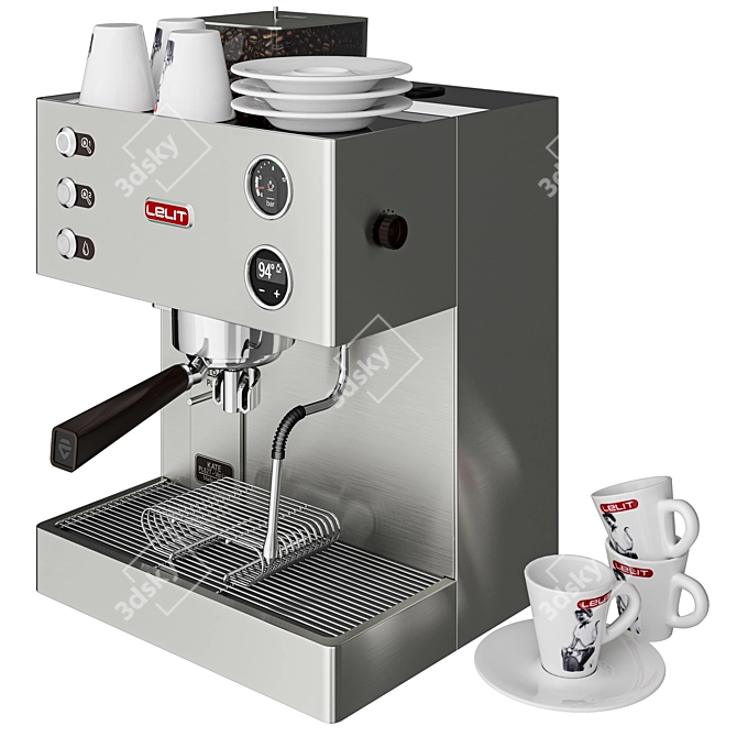 Lelit KATE PL82T Espresso Maker 3D model image 4