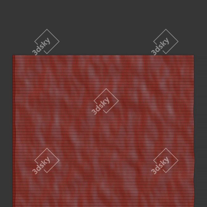 Stainless Steel Water Rippled Sheets 3D model image 6