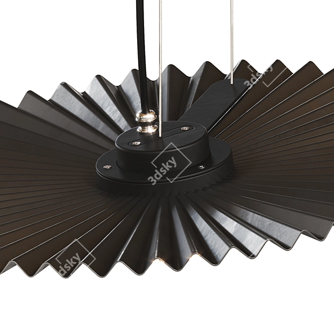 Karman Gonzaga Metal Lighting Fixture 3D model image 3