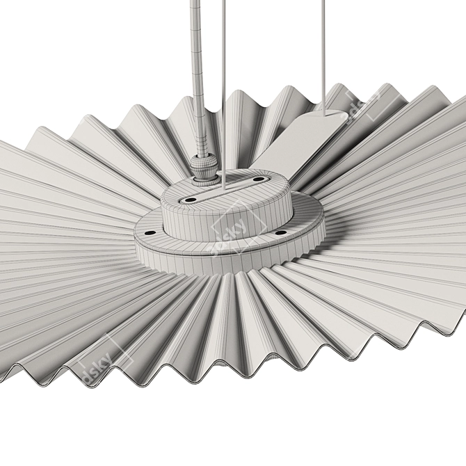 Karman Gonzaga Metal Lighting Fixture 3D model image 4