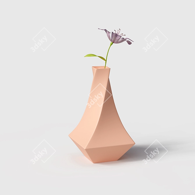 Spinning Rotating Vase 3D model image 1