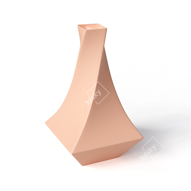 Spinning Rotating Vase 3D model image 2