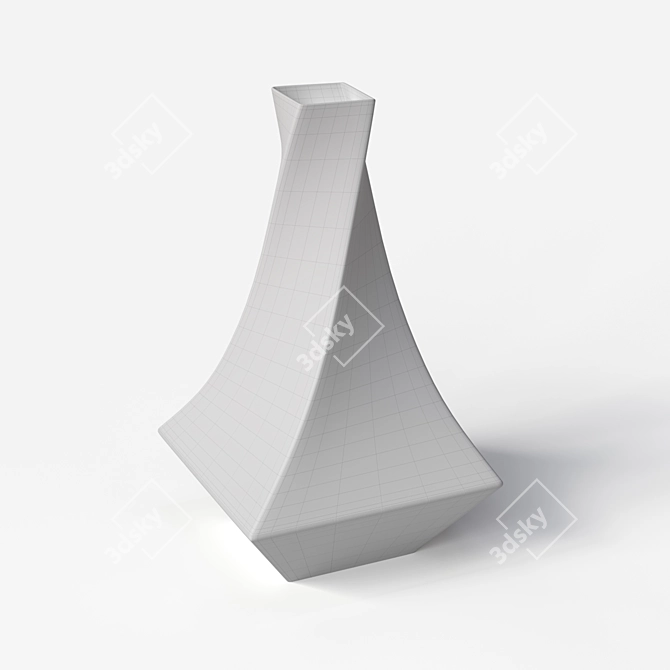 Spinning Rotating Vase 3D model image 4