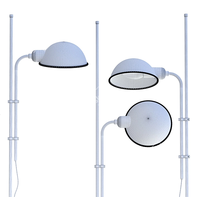 Adjustable Funiculí Lamp with CoronaLight 3D model image 14