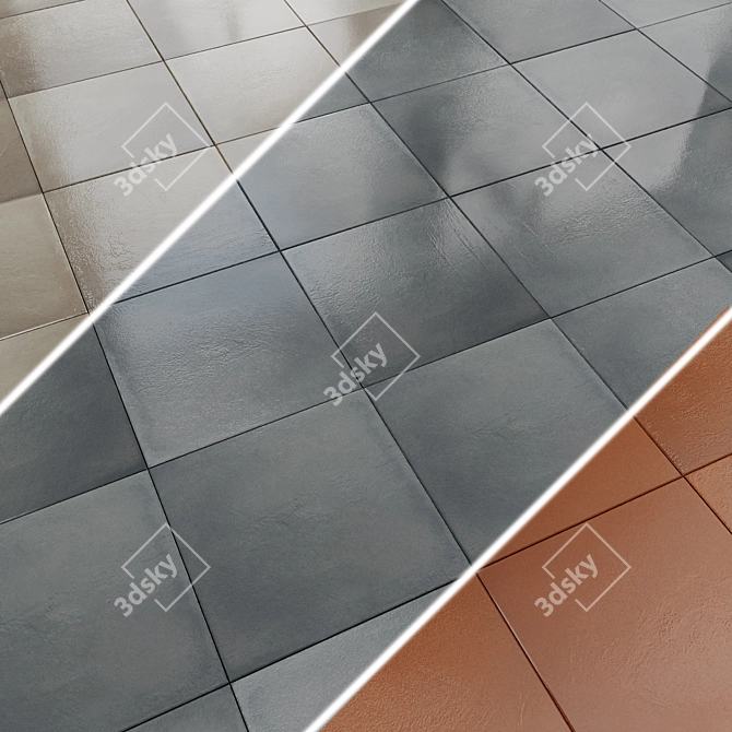 Equipe Habitat Ceramic Wall Tiles 3D model image 3