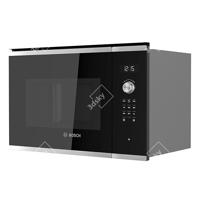 Bosch Serie 6 BFL524MS0 Microwave 3D model image 1