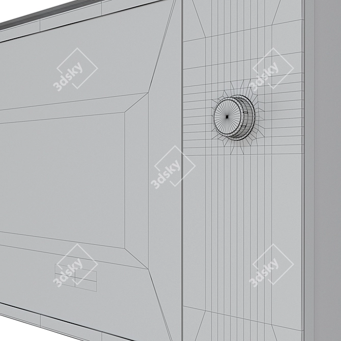 Bosch Serie 6 BFL524MS0 Microwave 3D model image 6