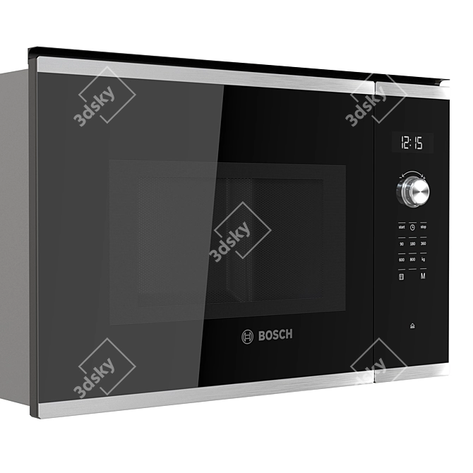 Bosch Serie 6 BFL524MS0 Microwave 3D model image 7